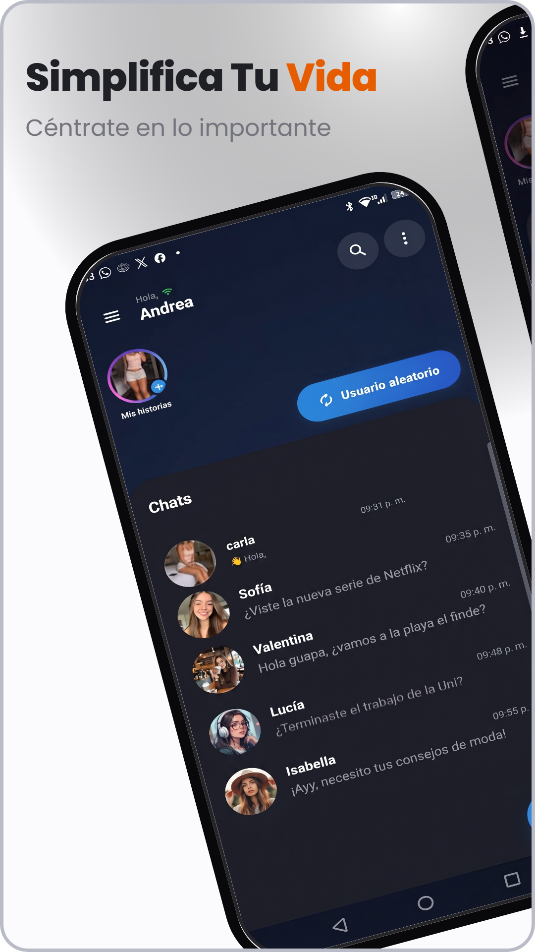 Captura de ChatOk: Chat privado y social