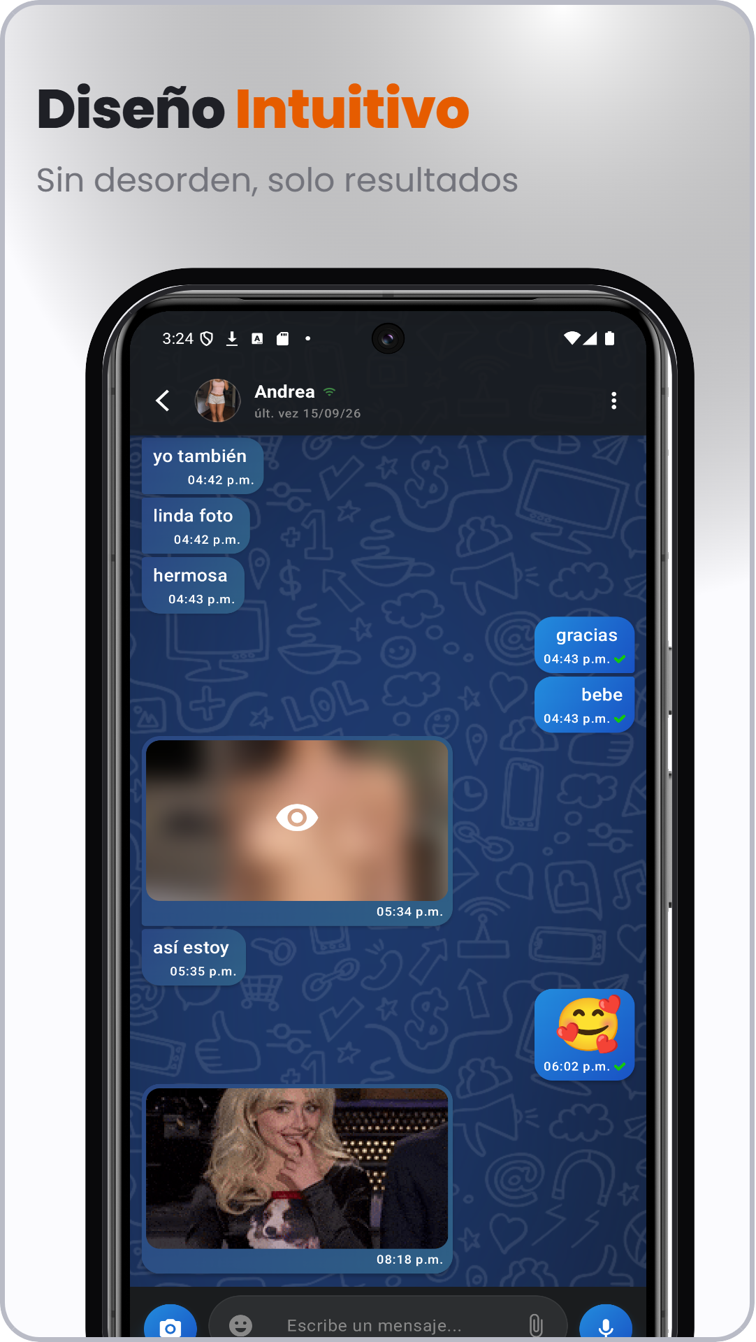 Captura de ChatOk: Chat privado y social