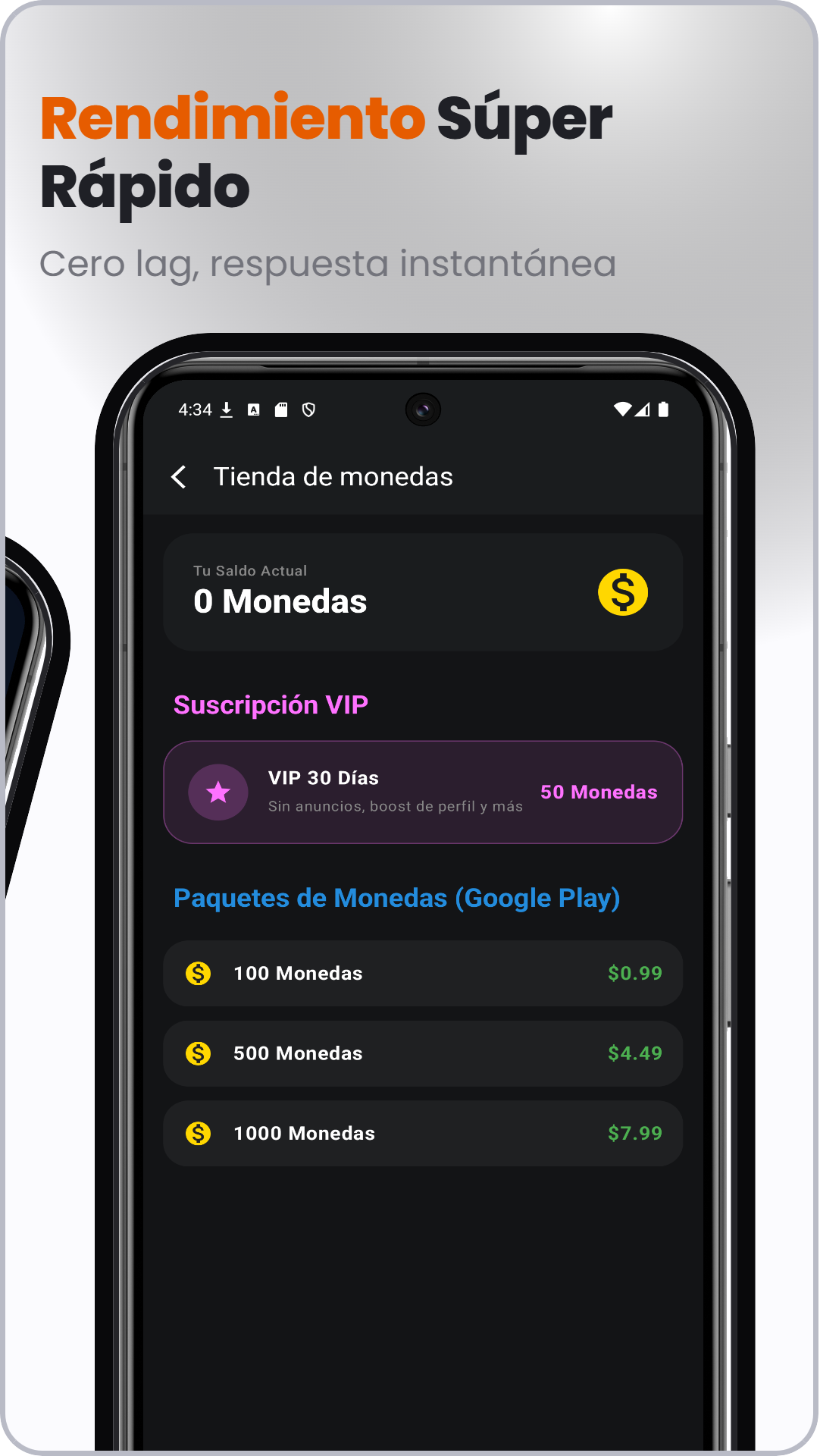 Captura de ChatOk: Chat privado y social